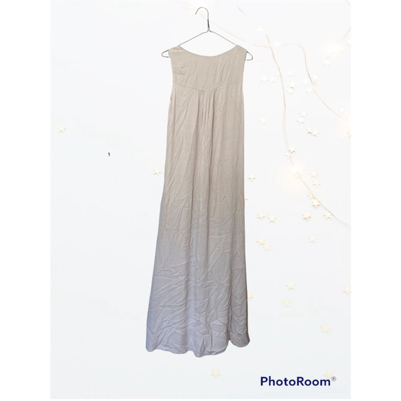 Mango Suit Ivory Cream Maxi Lace Dress US 4 UK 6